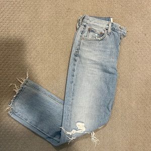 Agolde Riley High Rise Crop size 24